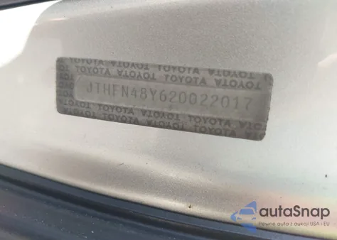 2002 Lexus Sc 430 z USA, uszkodzony, nr VIN JTHFN48Y620022017